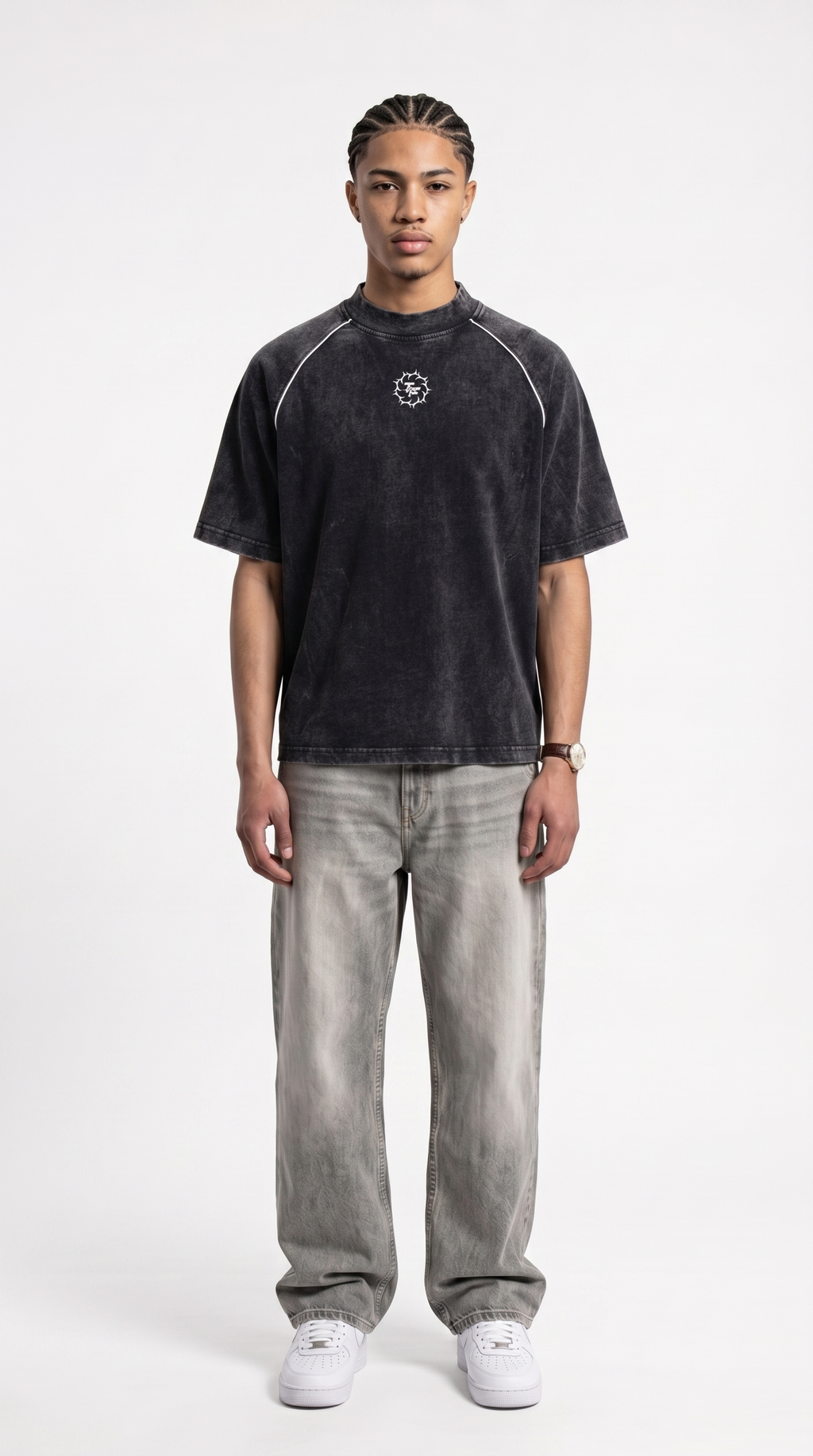 Crew Black T-Shirt